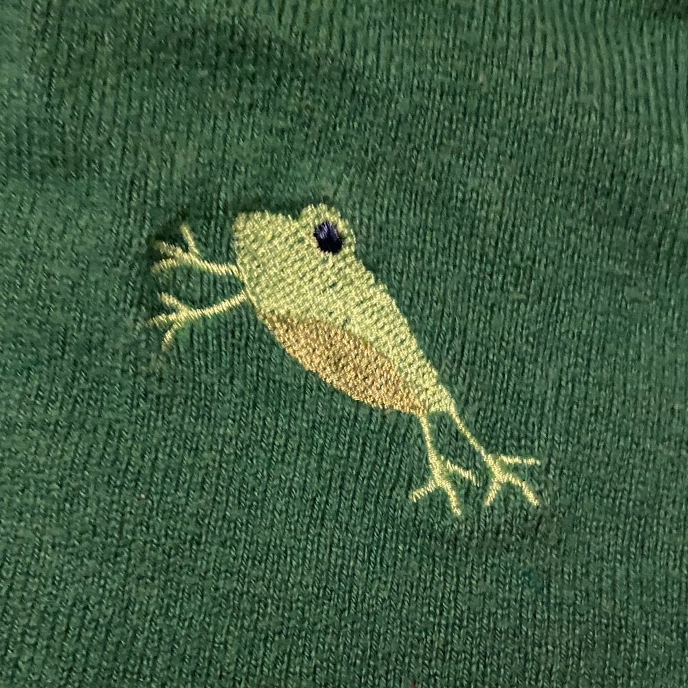 Knitted Star Wars baby yoda Women's Sweater with Embroidered Design - Picture 6 of 11